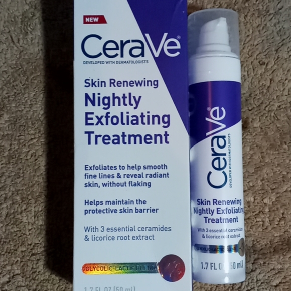 (5) CeraVe eye cream, night exfoliating, retinol serum, daycream, night cream - Picture 2 of 7